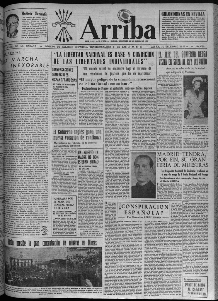 Miniatura de Arriba del 15 de marzo de 1950