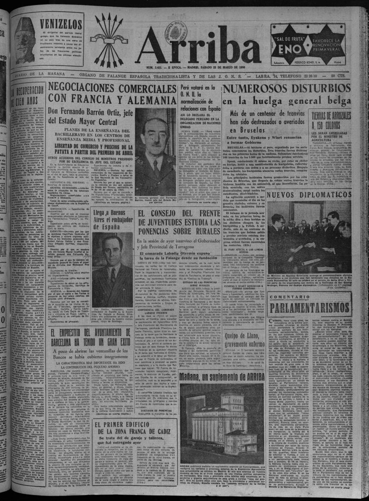 Miniatura de Arriba del 25 de marzo de 1950