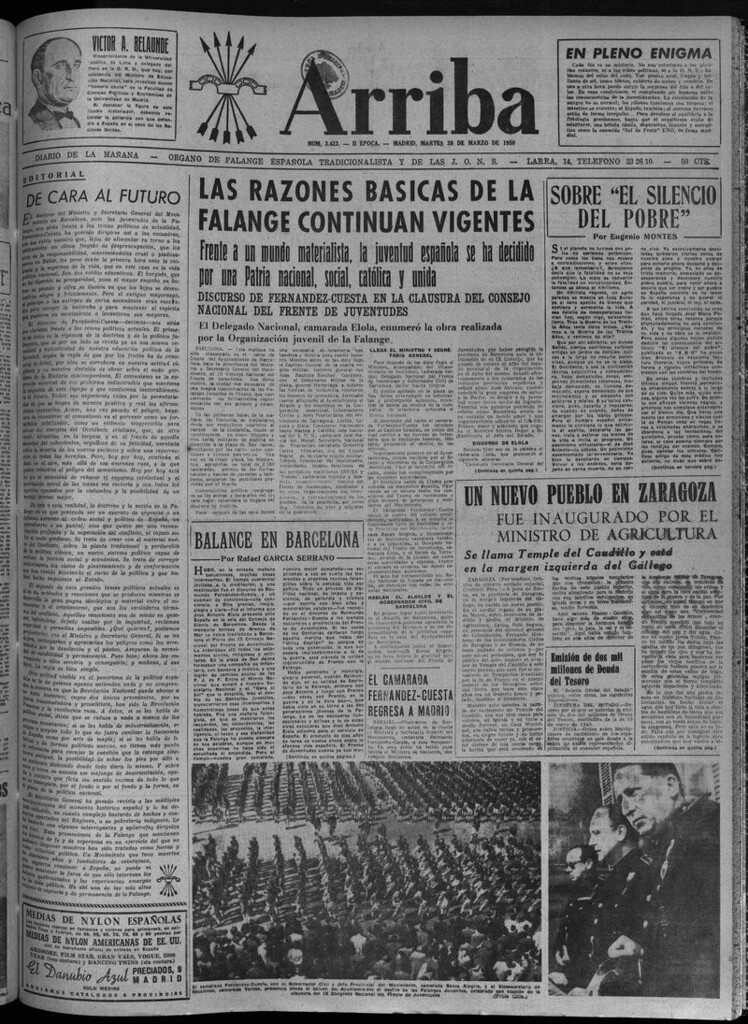 Miniatura de Arriba del 28 de marzo de 1950