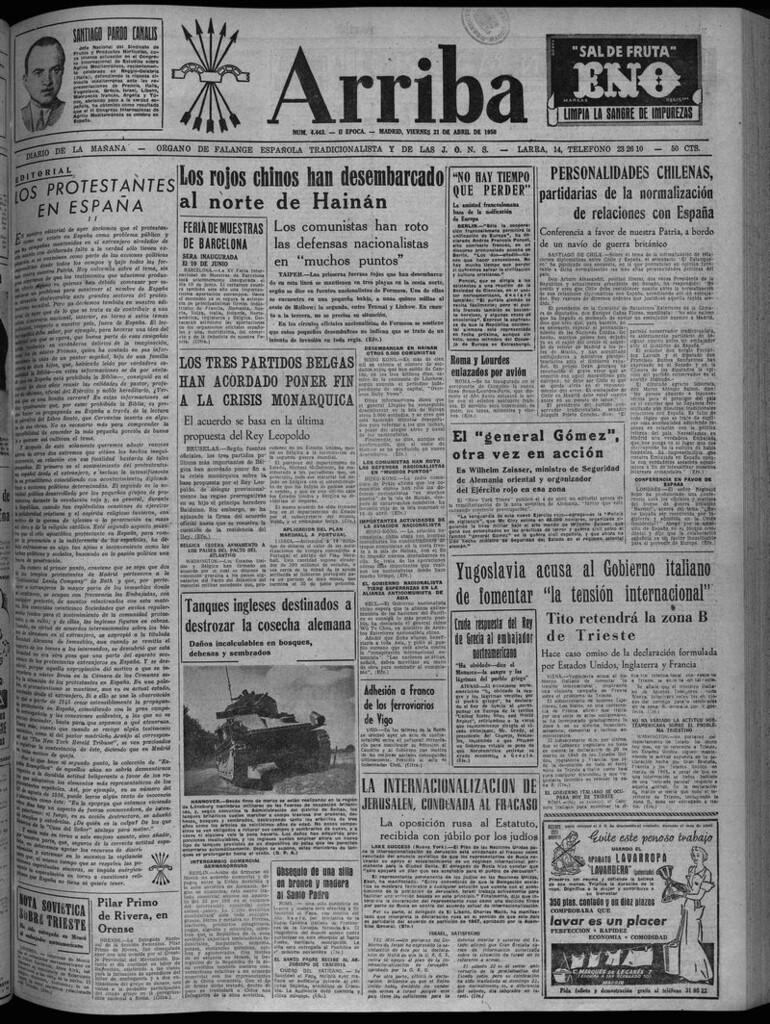 Miniatura de Arriba del 21 de abril de 1950