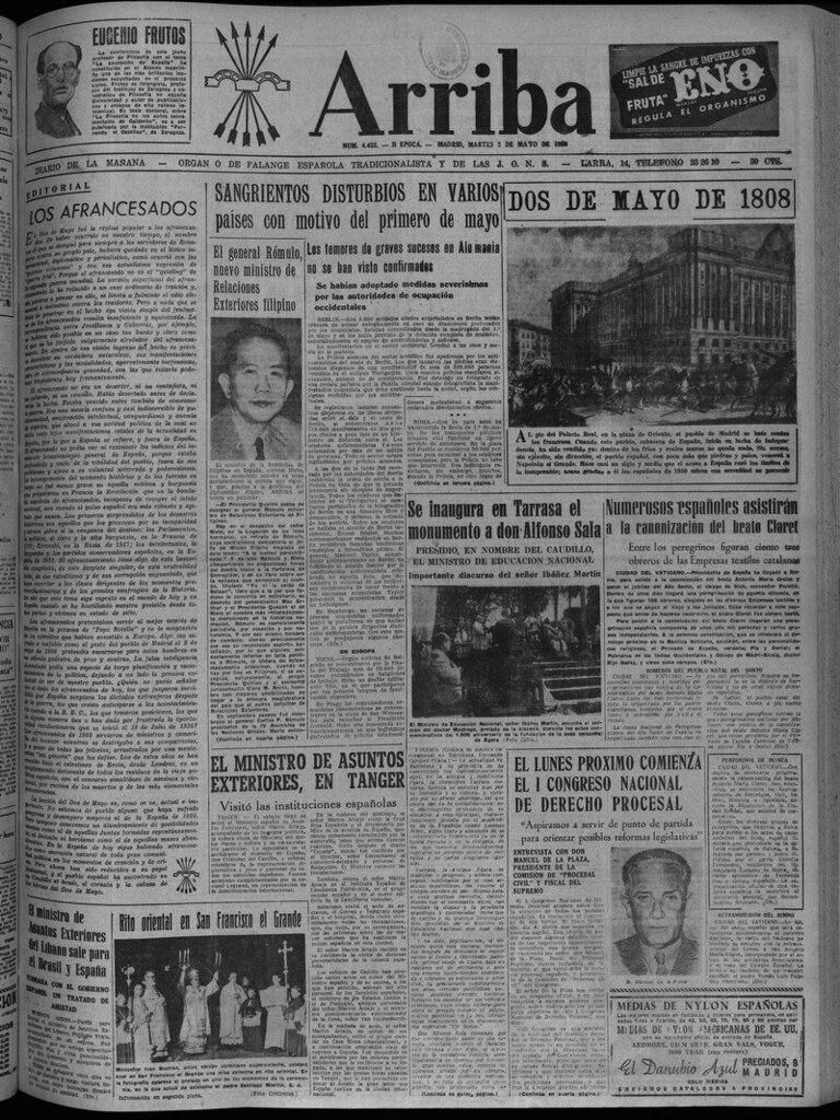 Miniatura de Arriba del 2 de mayo de 1950