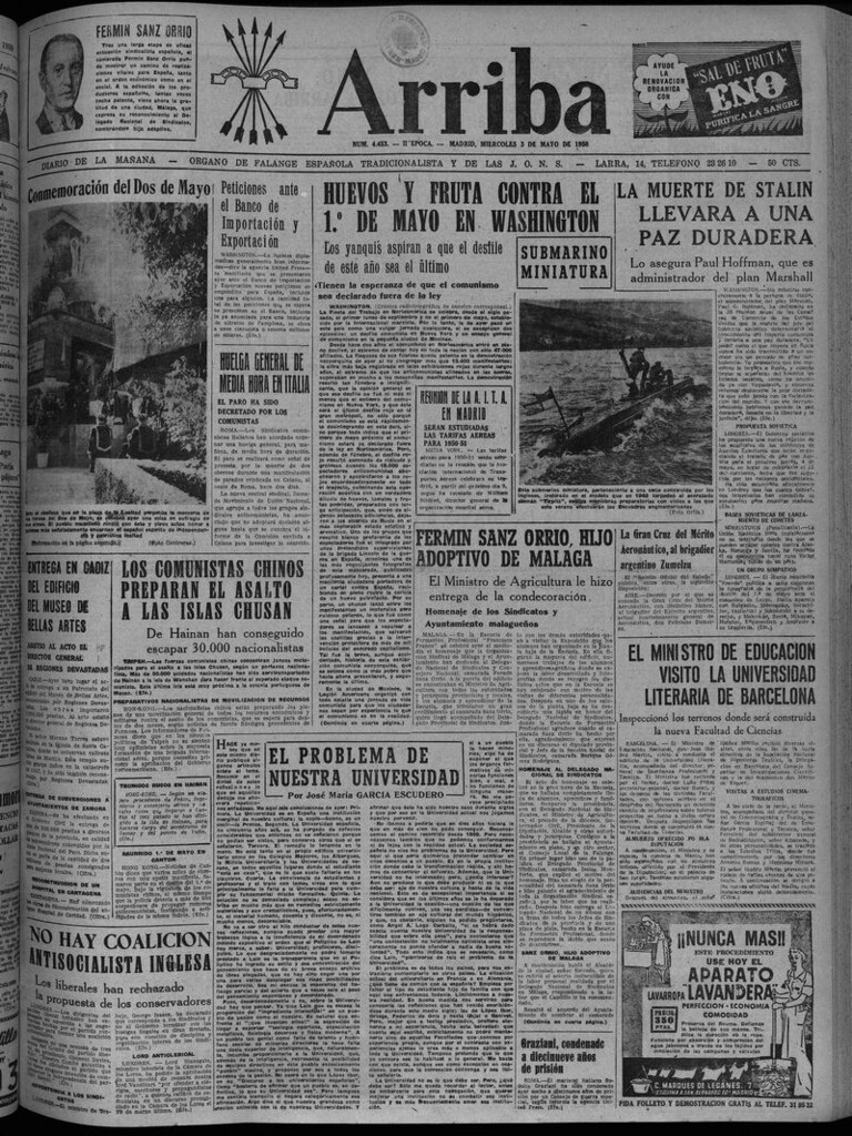 Miniatura de Arriba del 3 de mayo de 1950