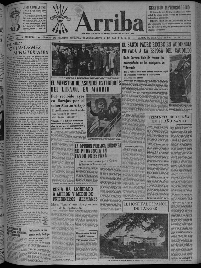Miniatura de Arriba del 6 de mayo de 1950