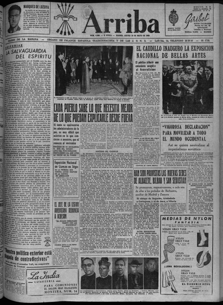 Miniatura de Arriba del 18 de mayo de 1950