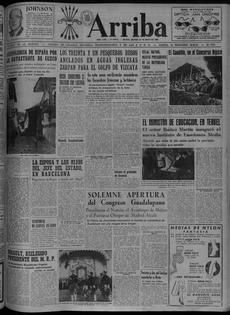 Miniatura de Arriba del 23 de mayo de 1950