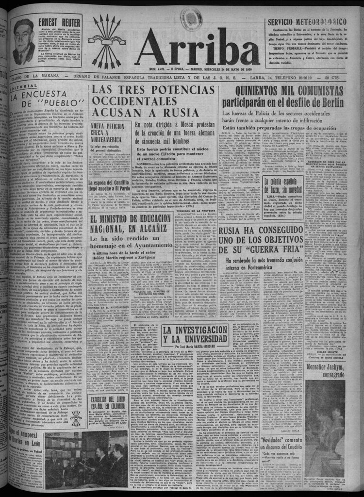 Miniatura de Arriba del 24 de mayo de 1950