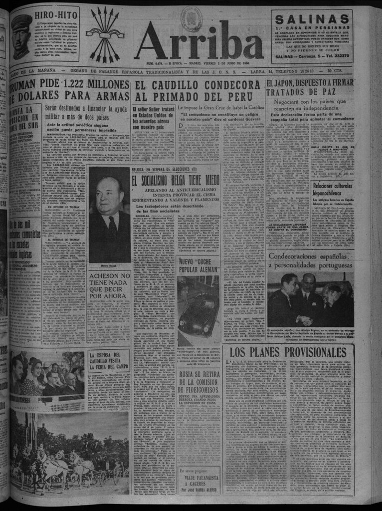 Miniatura de Arriba del 2 de junio de 1950