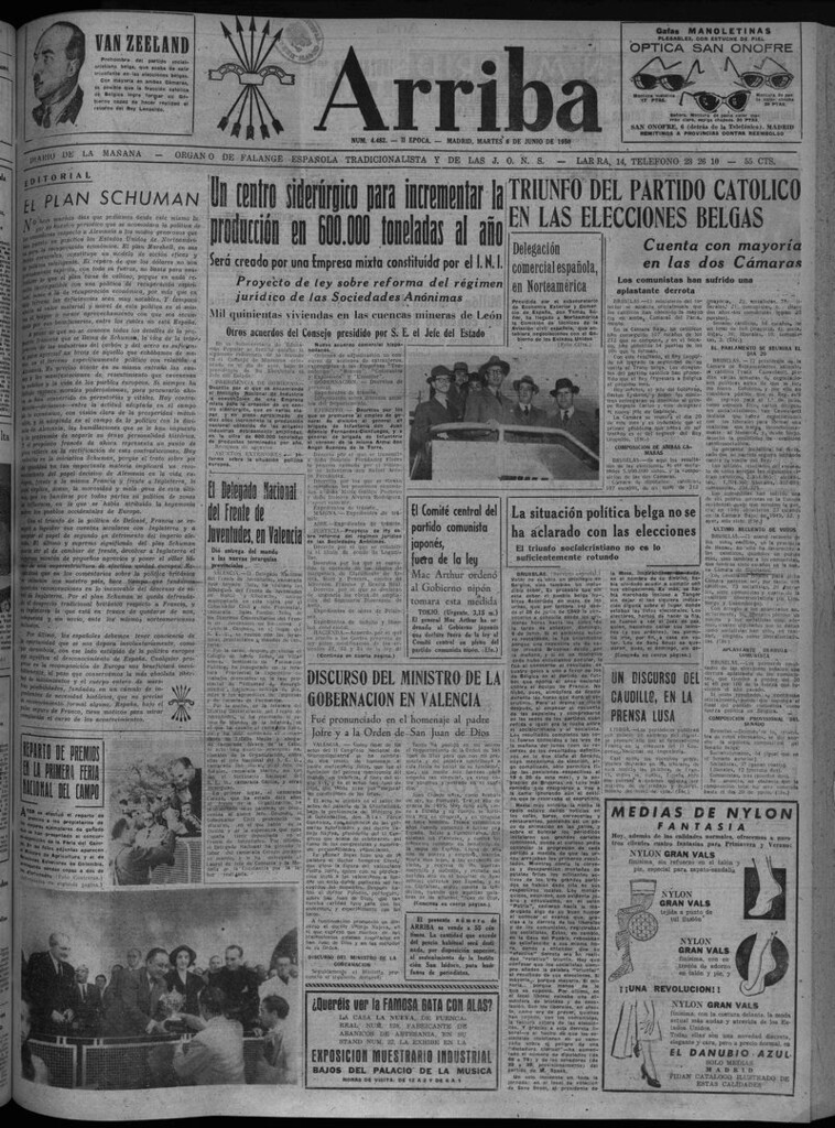 Miniatura de Arriba del 6 de junio de 1950