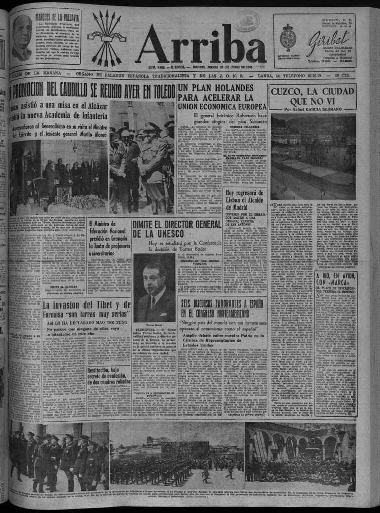 Miniatura de Arriba del 15 de junio de 1950