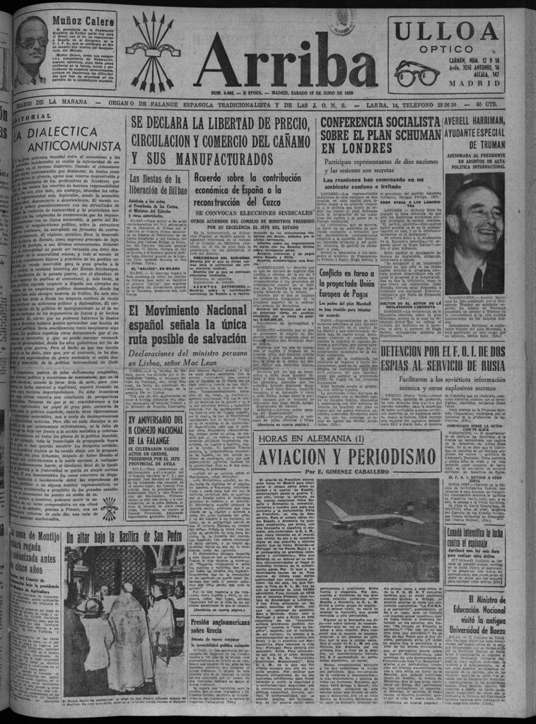 Miniatura de Arriba del 17 de junio de 1950