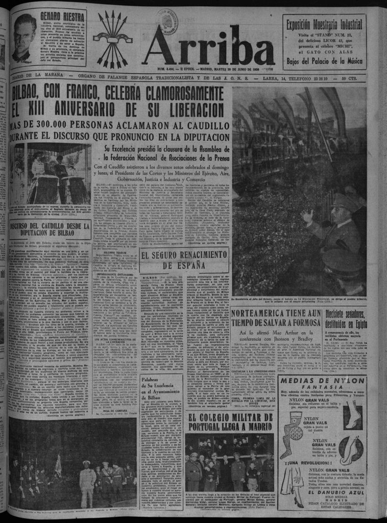 Miniatura de Arriba del 20 de junio de 1950