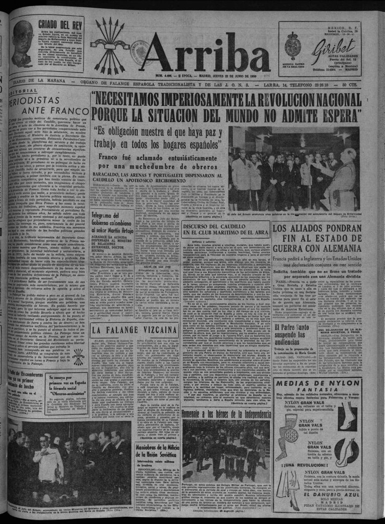Miniatura de Arriba del 22 de junio de 1950