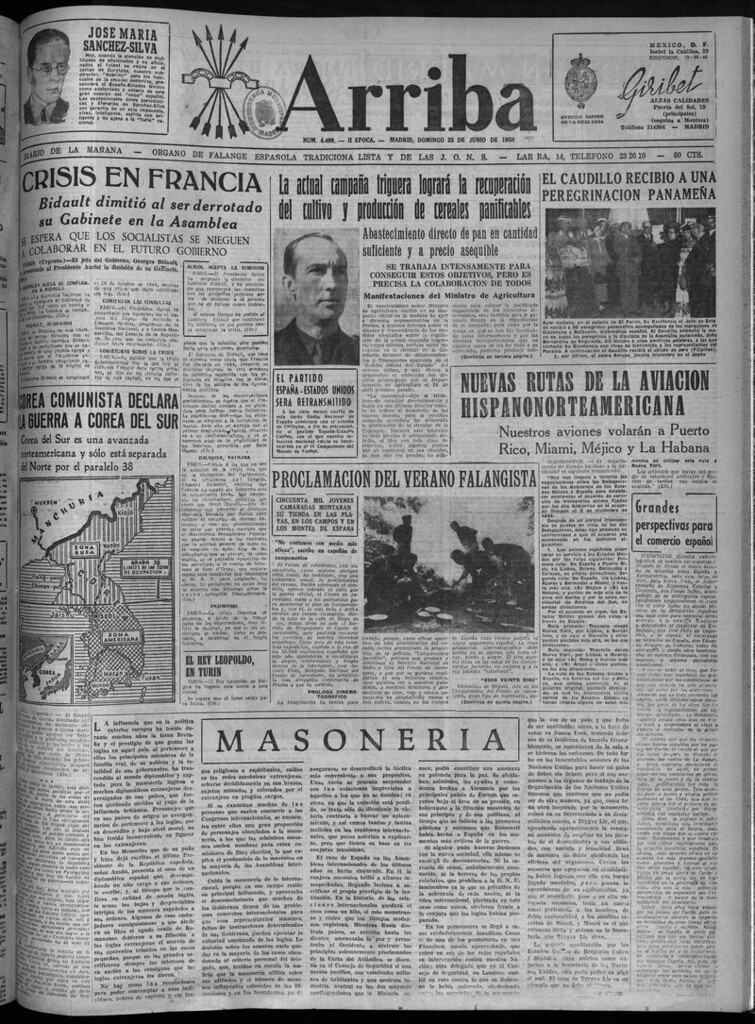 Miniatura de Arriba del 25 de junio de 1950