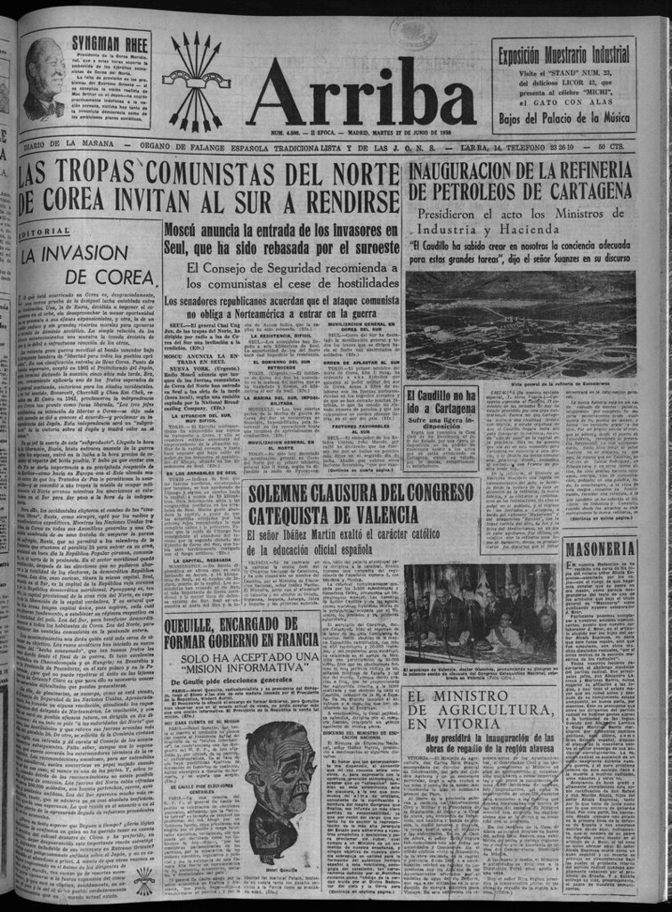 Miniatura de Arriba del 27 de junio de 1950