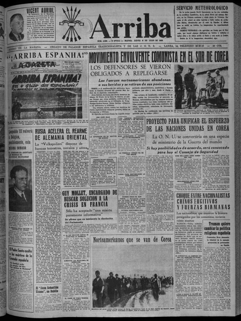 Miniatura de Arriba del 6 de julio de 1950