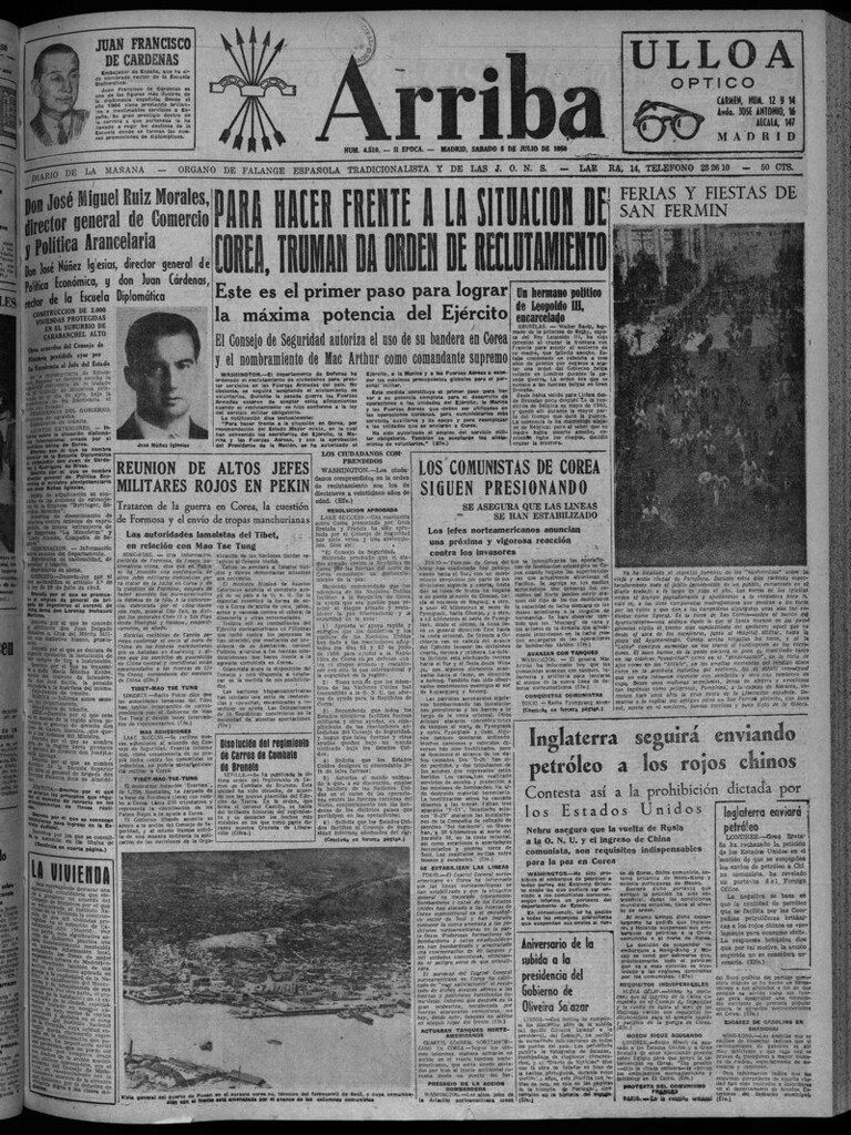 Miniatura de Arriba del 8 de julio de 1950