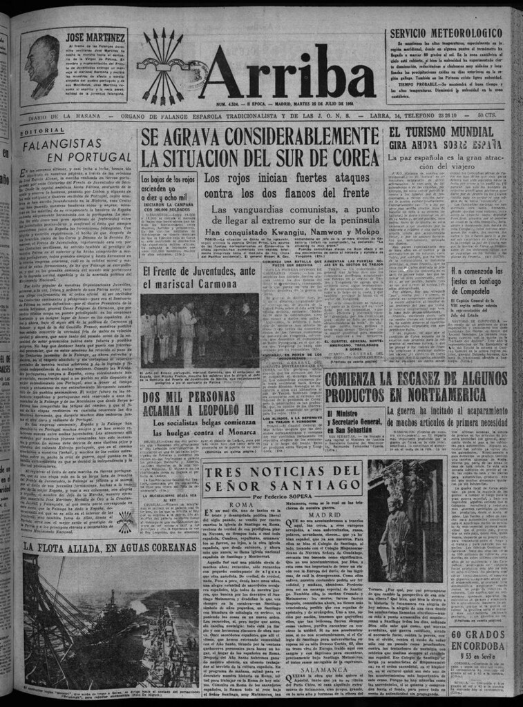 Miniatura de Arriba del 25 de julio de 1950