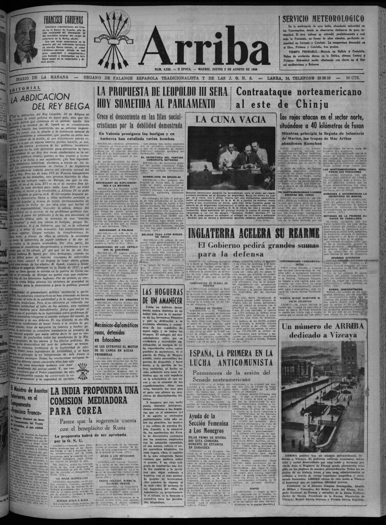 Miniatura de Arriba del 3 de agosto de 1950