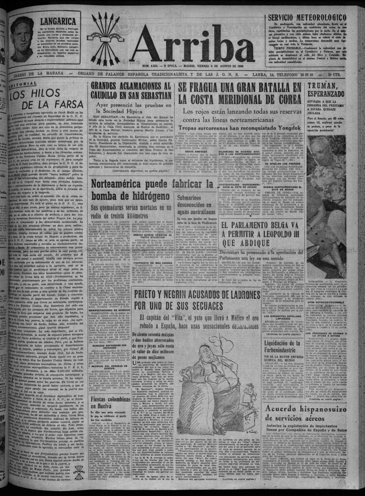 Miniatura de Arriba del 4 de agosto de 1950