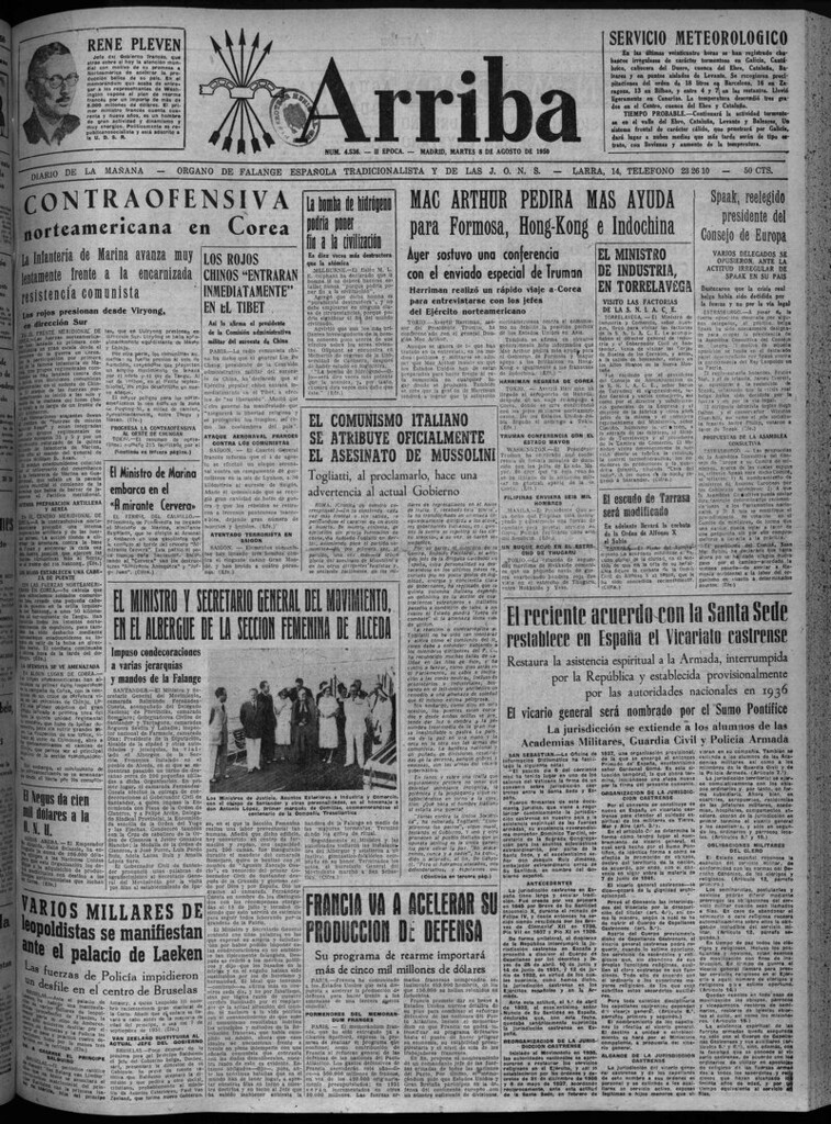 Miniatura de Arriba del 8 de agosto de 1950