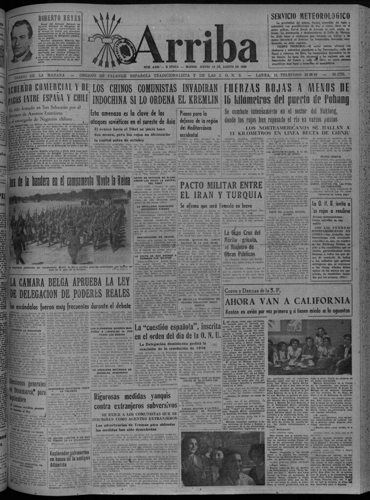 Miniatura de Arriba del 10 de agosto de 1950
