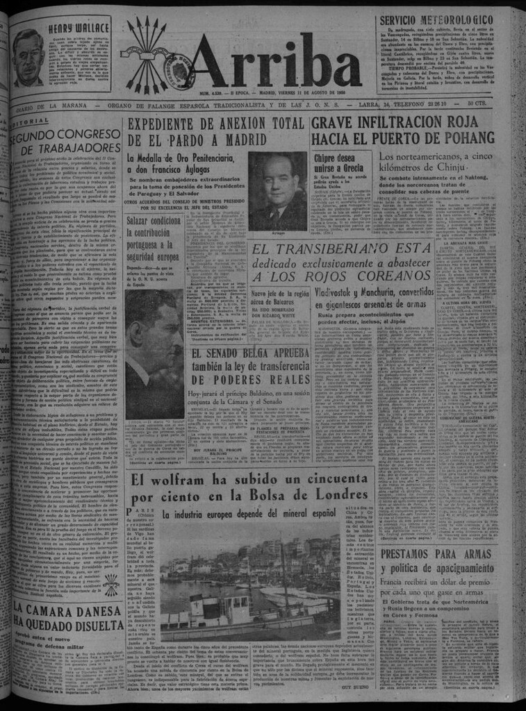 Miniatura de Arriba del 11 de agosto de 1950