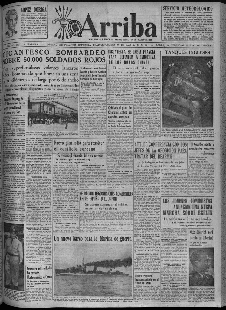 Miniatura de Arriba del 17 de agosto de 1950