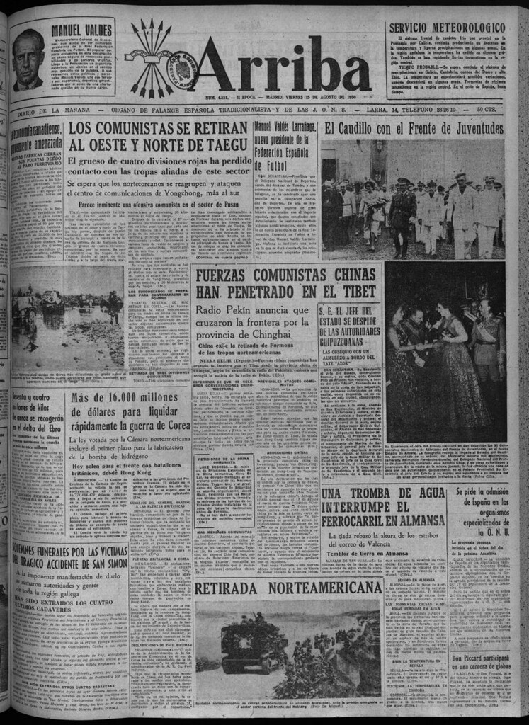 Miniatura de Arriba del 25 de agosto de 1950