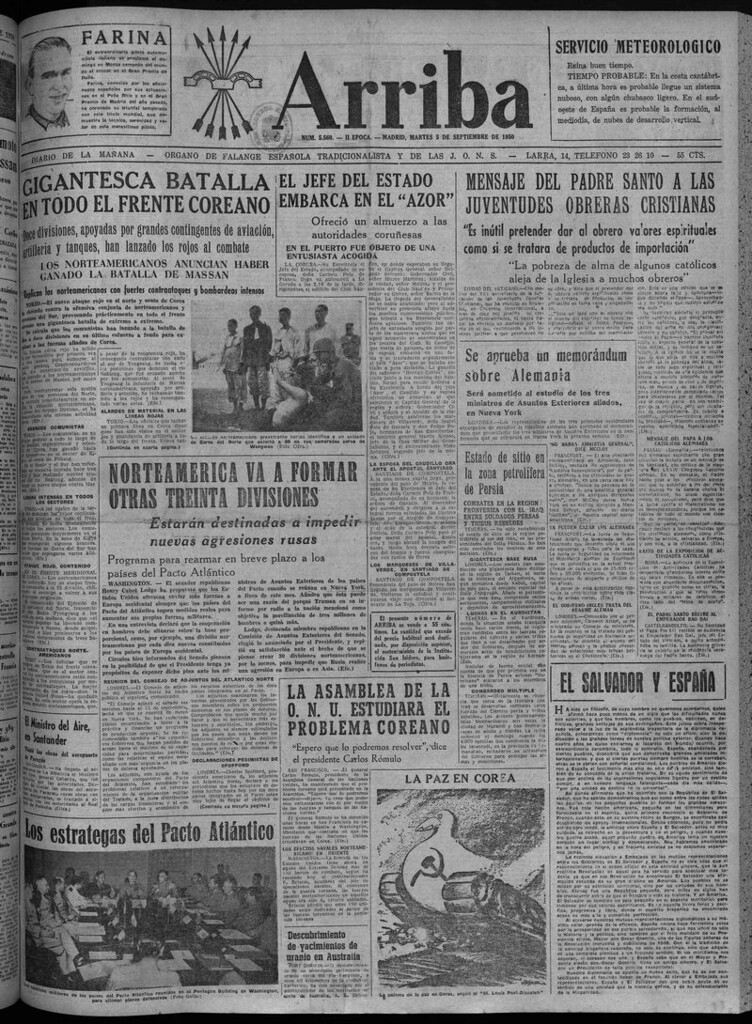 Miniatura de Arriba del 5 de septiembre de 1950