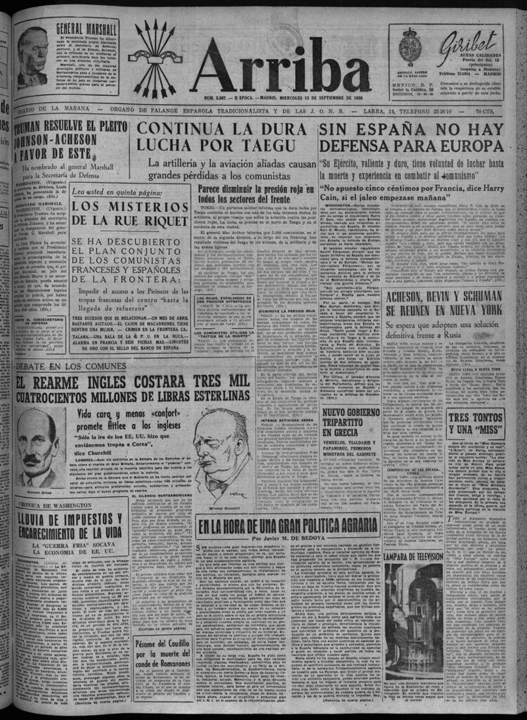 Miniatura de Arriba del 13 de septiembre de 1950