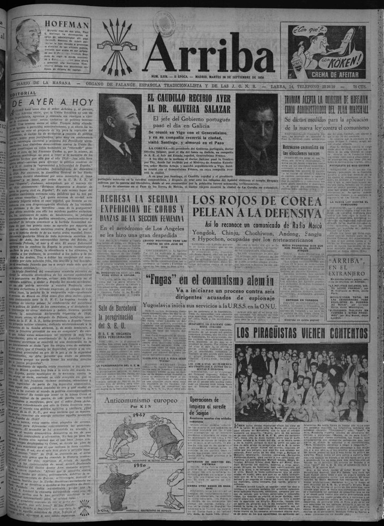 Miniatura de Arriba del 26 de septiembre de 1950