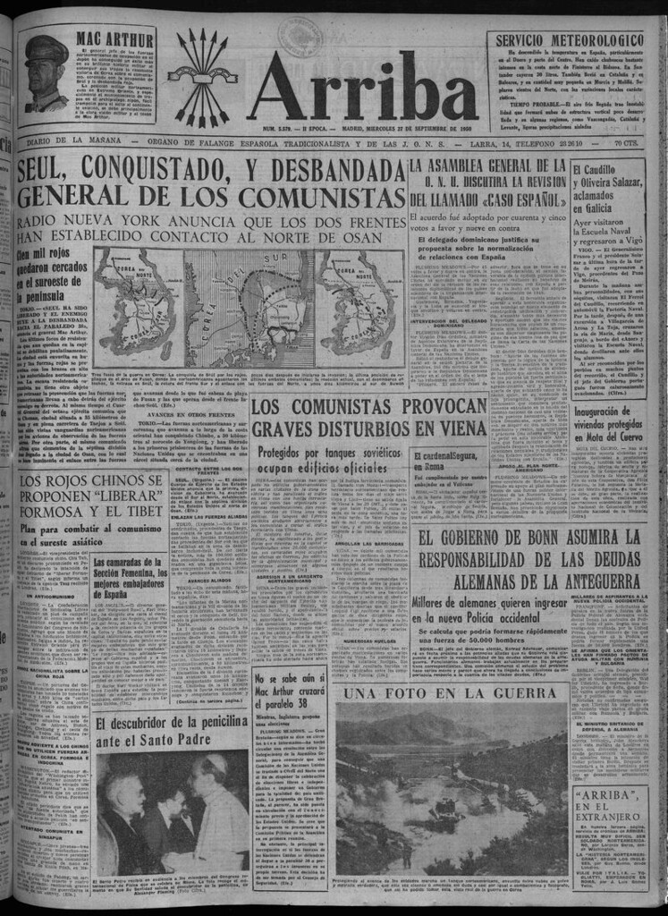 Miniatura de Arriba del 27 de septiembre de 1950