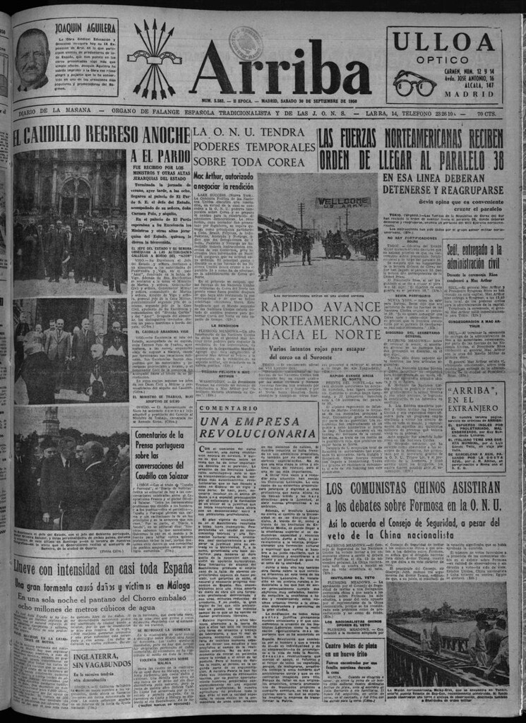 Miniatura de Arriba del 30 de septiembre de 1950