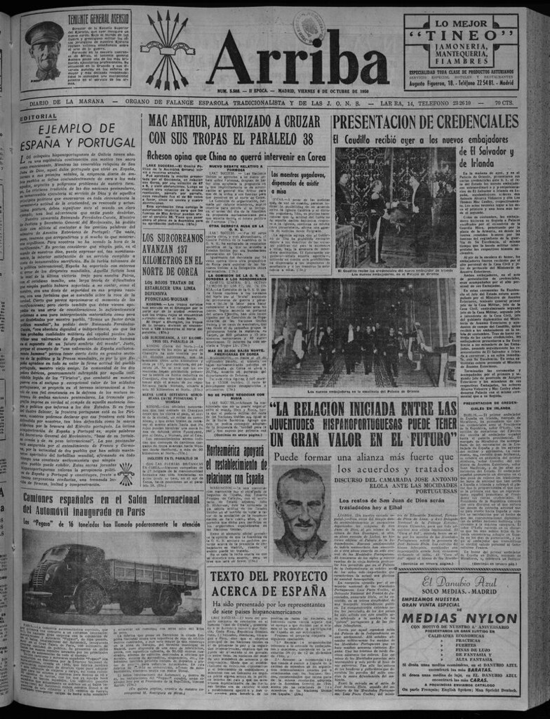 Miniatura de Arriba del 6 de octubre de 1950