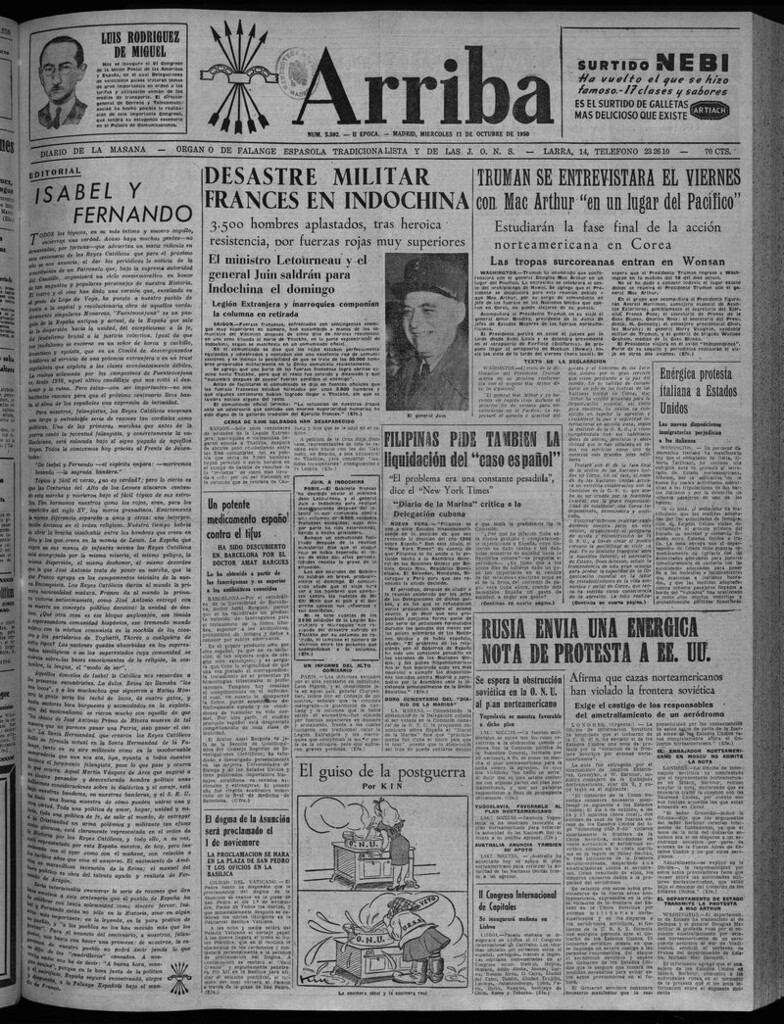 Miniatura de Arriba del 11 de octubre de 1950