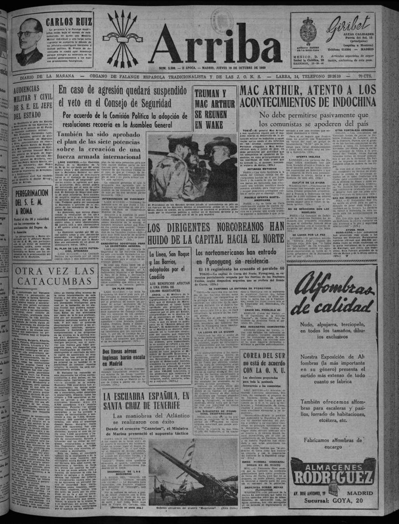 Miniatura de Arriba del 19 de octubre de 1950