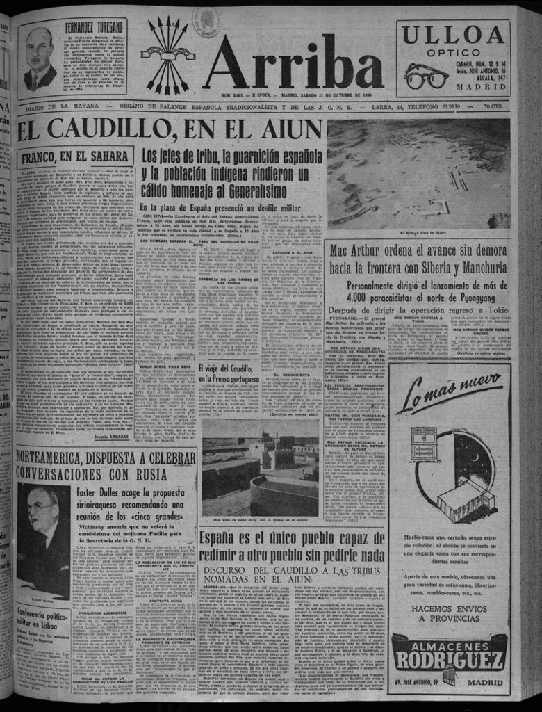 Miniatura de Arriba del 21 de octubre de 1950