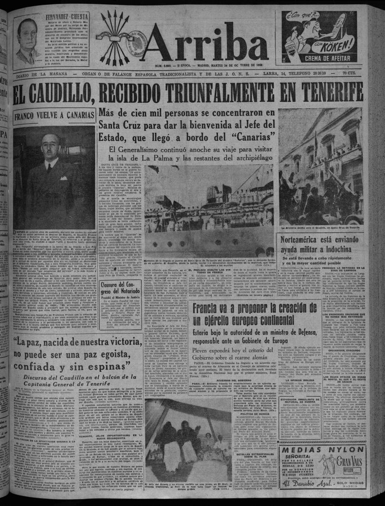 Miniatura de Arriba del 24 de octubre de 1950