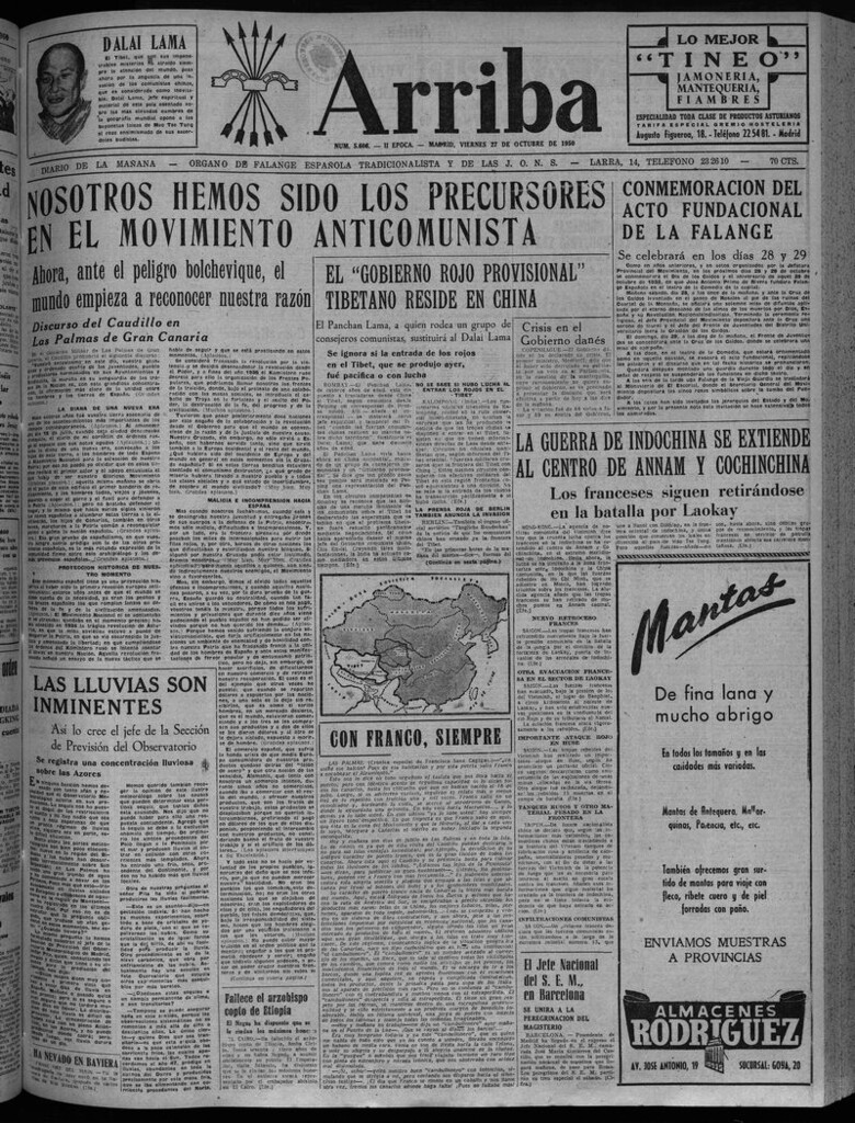 Miniatura de Arriba del 27 de octubre de 1950