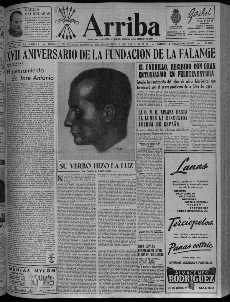 Miniatura de Arriba del 29 de octubre de 1950