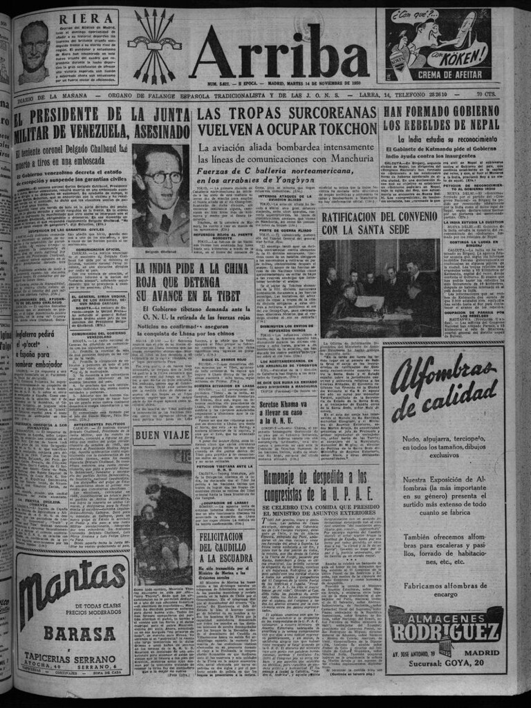 Miniatura de Arriba del 14 de noviembre de 1950