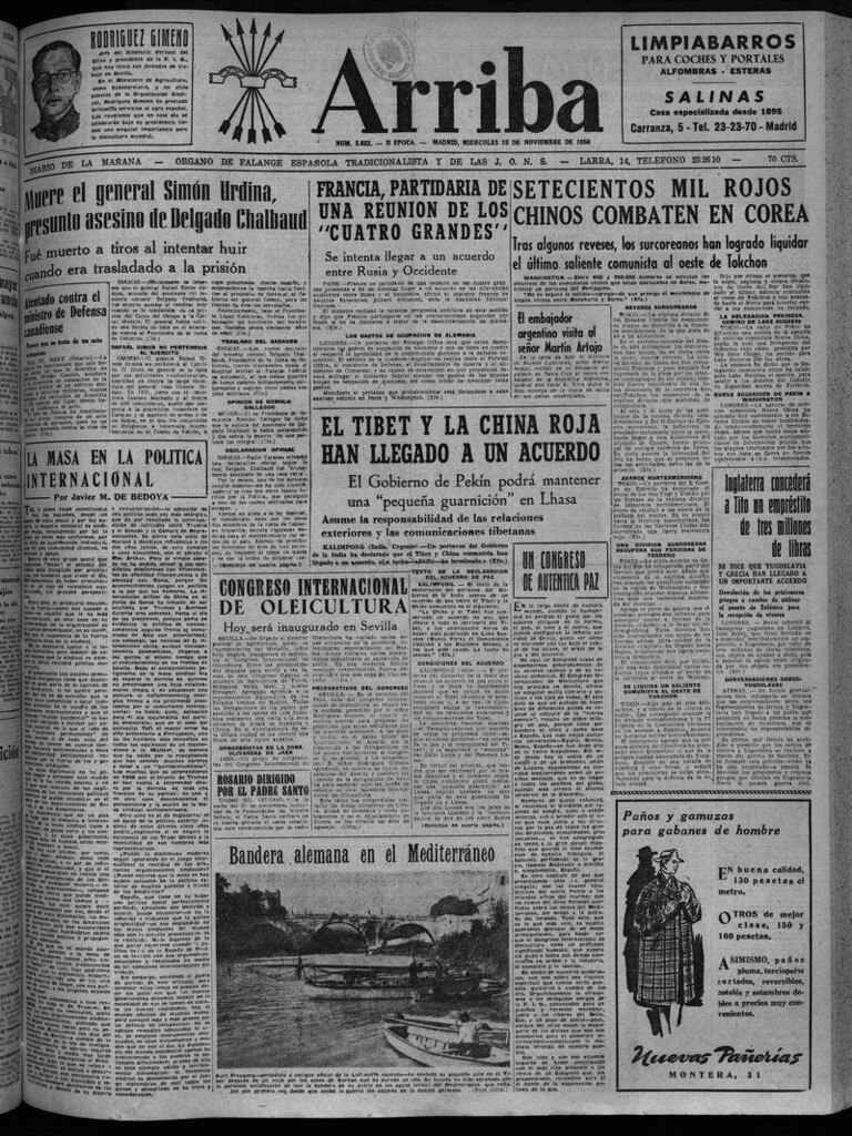 Miniatura de Arriba del 15 de noviembre de 1950