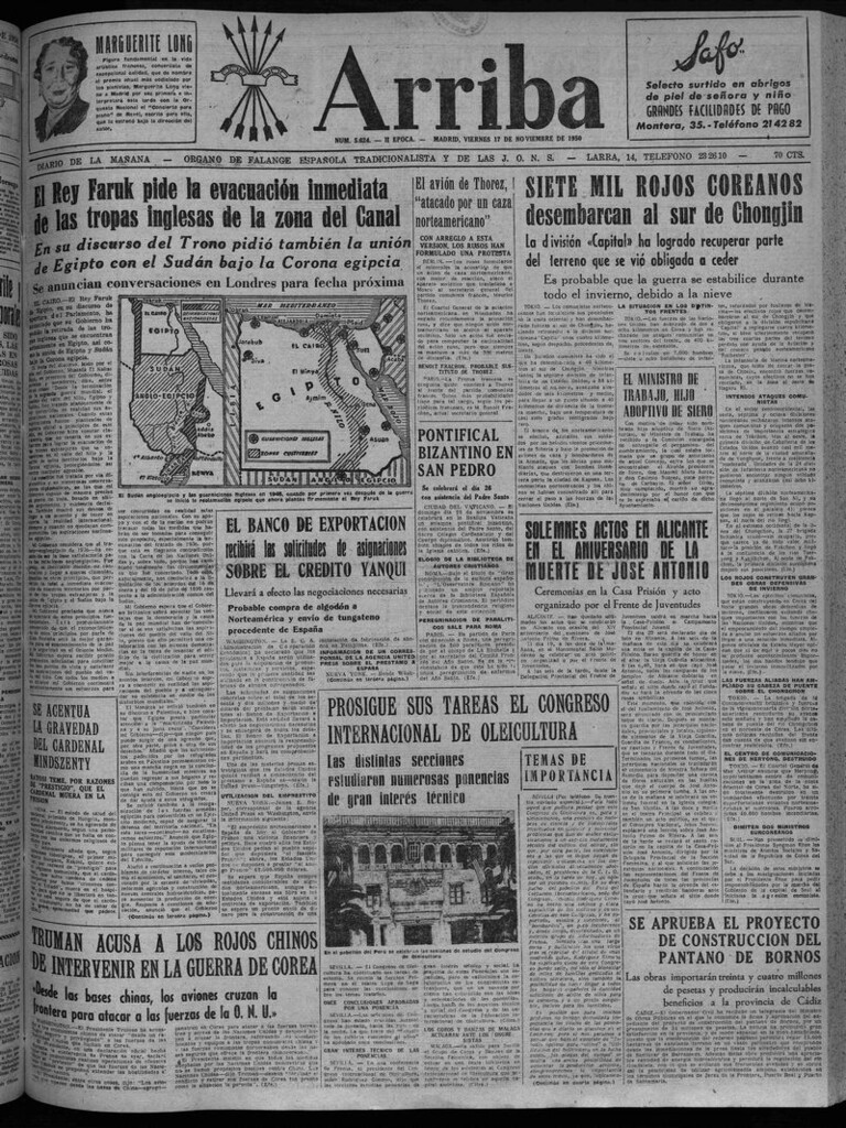 Miniatura de Arriba del 17 de noviembre de 1950