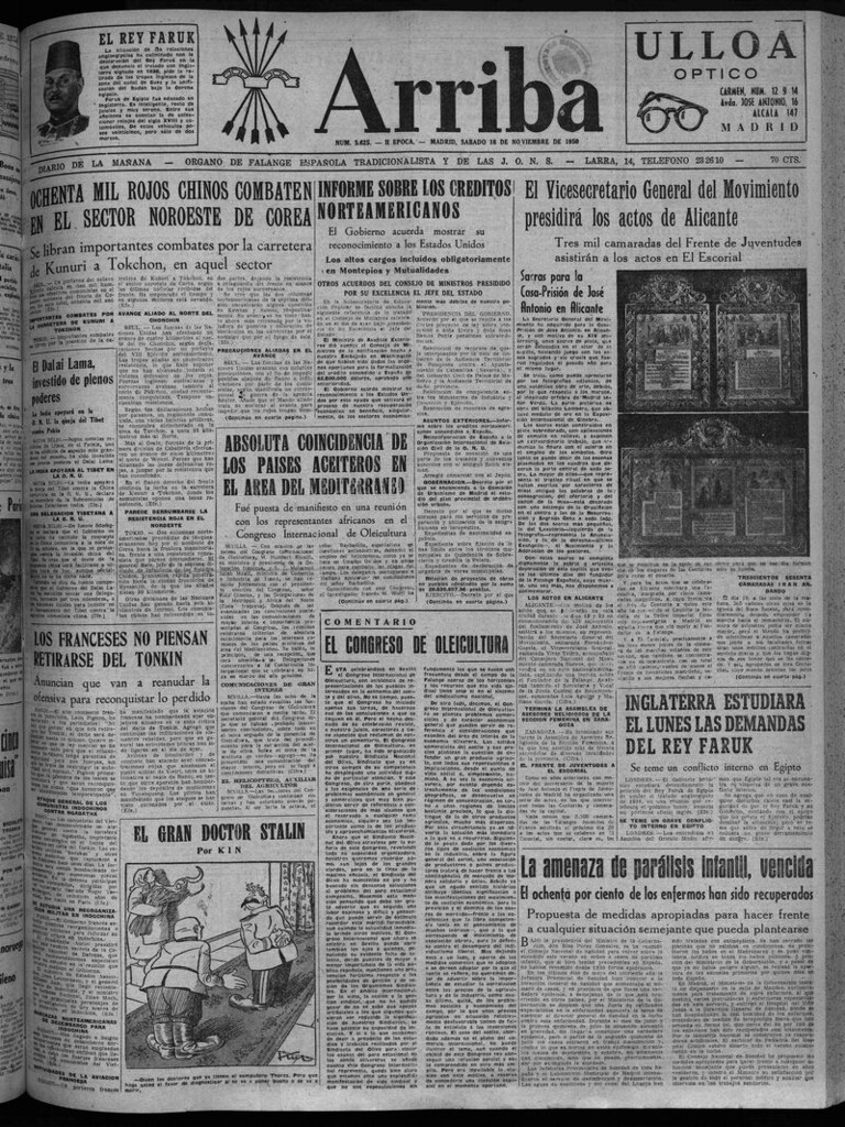 Miniatura de Arriba del 18 de noviembre de 1950