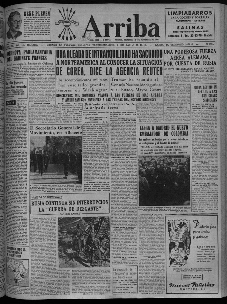 Miniatura de Arriba del 29 de noviembre de 1950