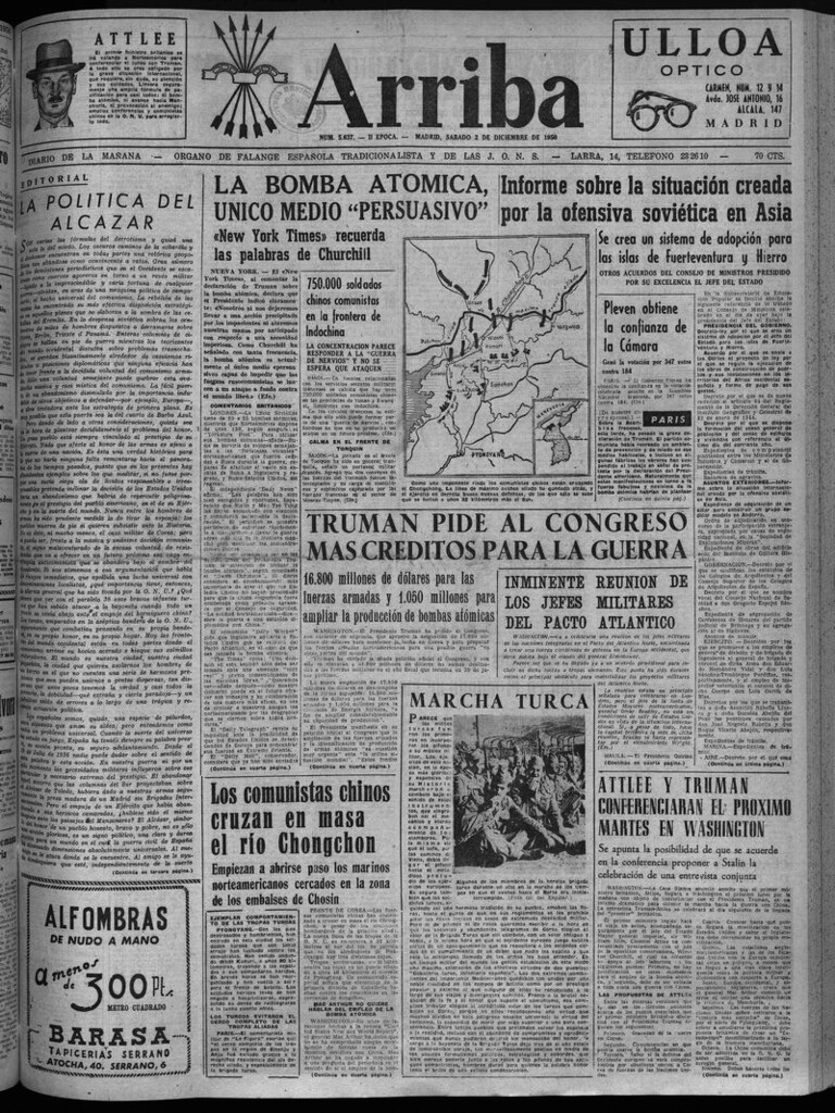 Miniatura de Arriba del 2 de diciembre de 1950