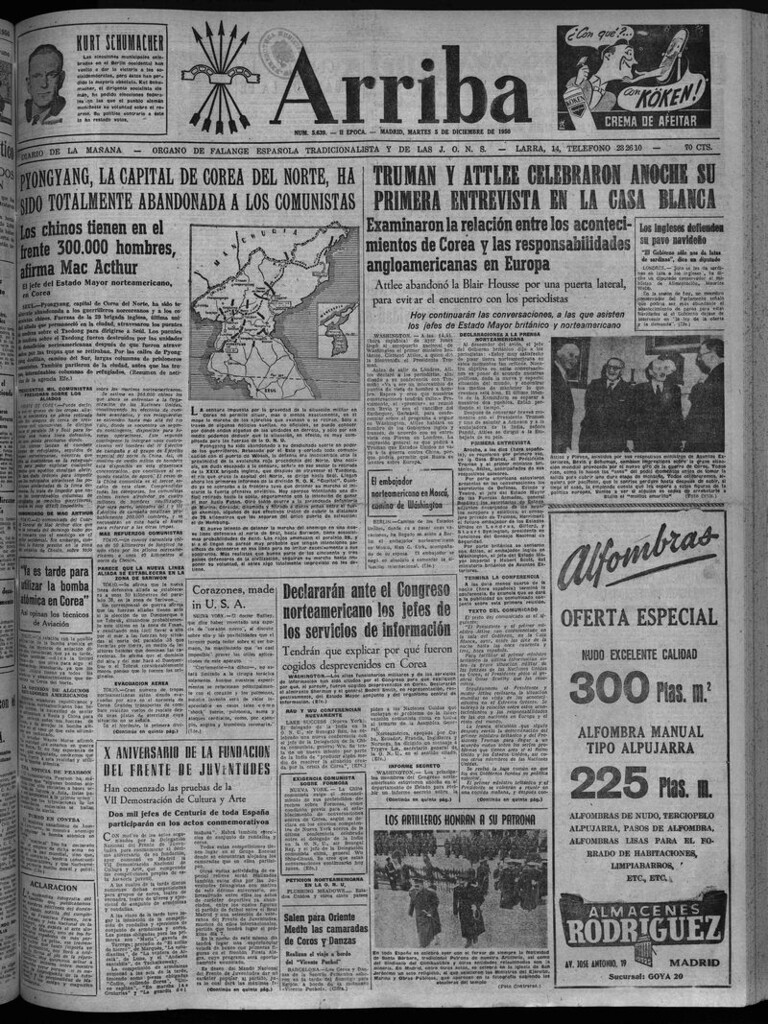 Miniatura de Arriba del 5 de diciembre de 1950