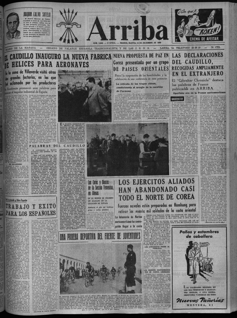 Miniatura de Arriba del 12 de diciembre de 1950
