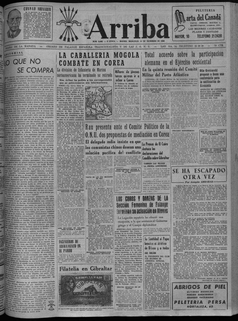 Miniatura de Arriba del 13 de diciembre de 1950
