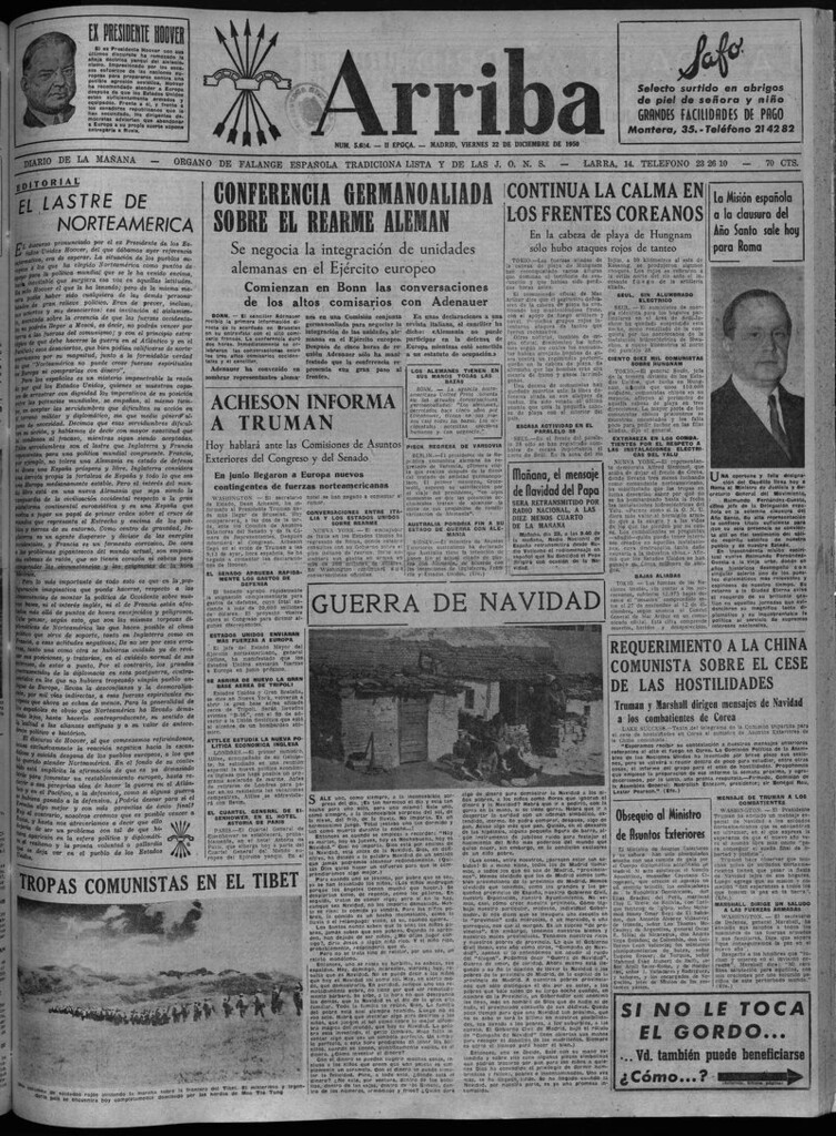Miniatura de Arriba del 22 de diciembre de 1950